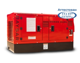 Дизельный двухпостовой сварочный генератор BAYSAR WD-600 DUAL
