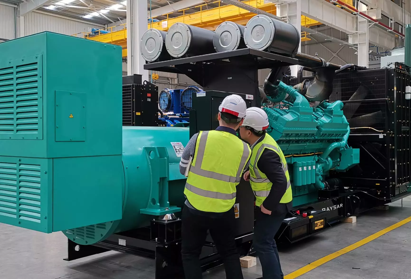 Дизельный высоковольтный генератор BAYSAR HVC2750
