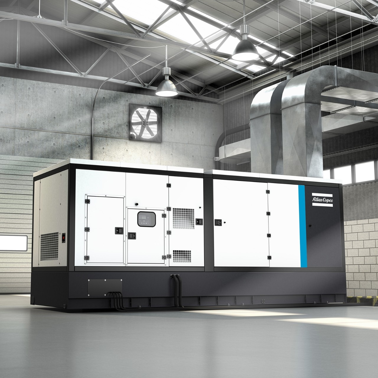 Дизельный генератор Atlas Copco QIS 65 U