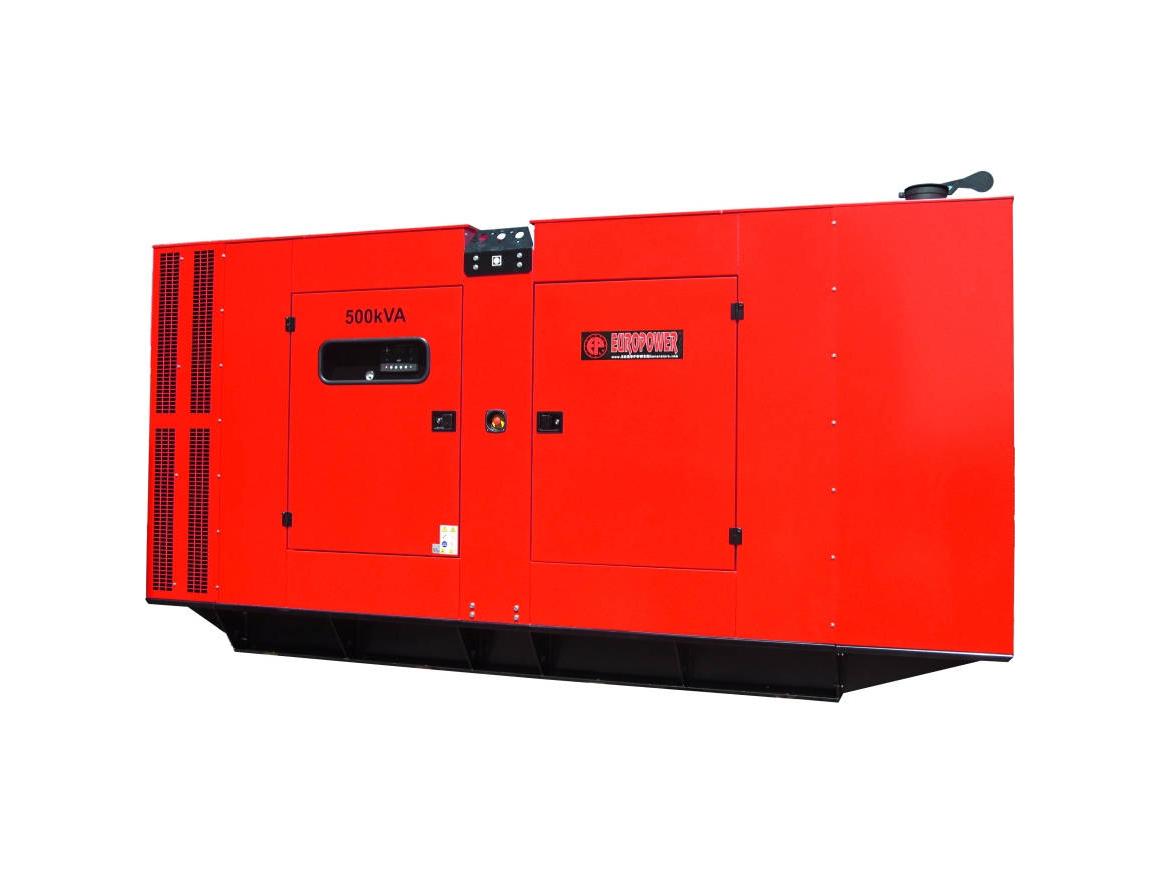 Дизельный генератор	EUROPOWER	EPS 500 TDE